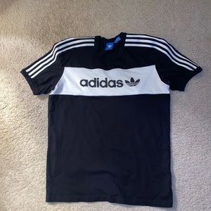Adidas black men shirt